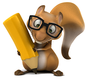 ecureuil crayon